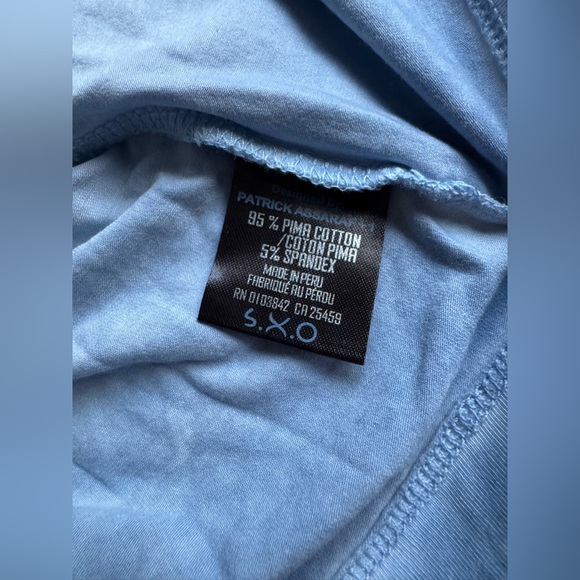 Patrick Assaraf Lightweight Pima Cotton Spray Wash T-Shirt - Picture 2 of 3